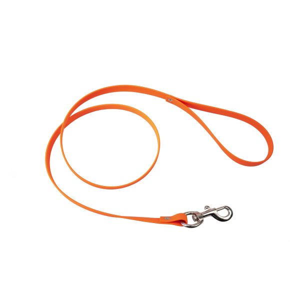 Laisse biothane 1,20 m x 19 mm Orange