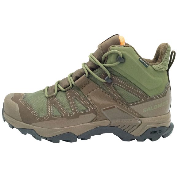 Chaussures Salomon X Ultra Tracker GTX - Vert/Orange - 49